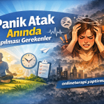 Panik Atak Anında Yapılması Gerekenler