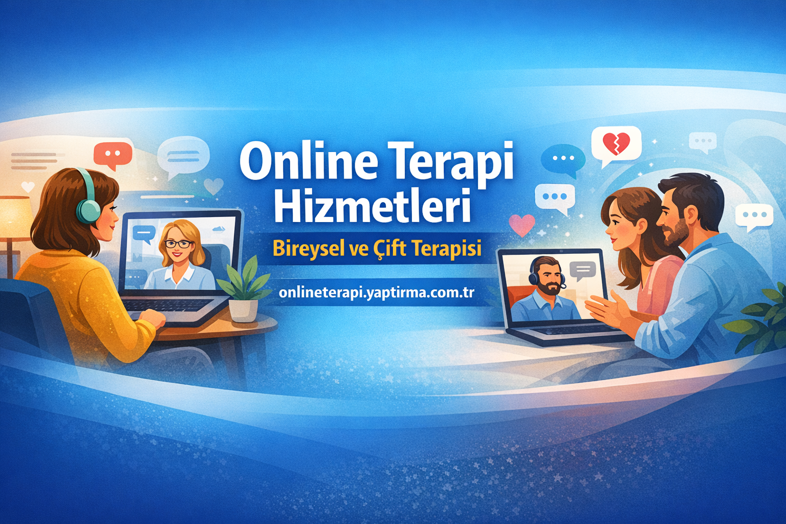 Read more about the article Online Terapi Hizmetleri | Bireysel ve Çift Terapisi