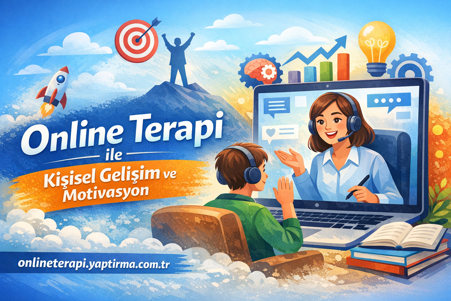 Read more about the article Online Terapi ile Kişisel Gelişim ve Motivasyon