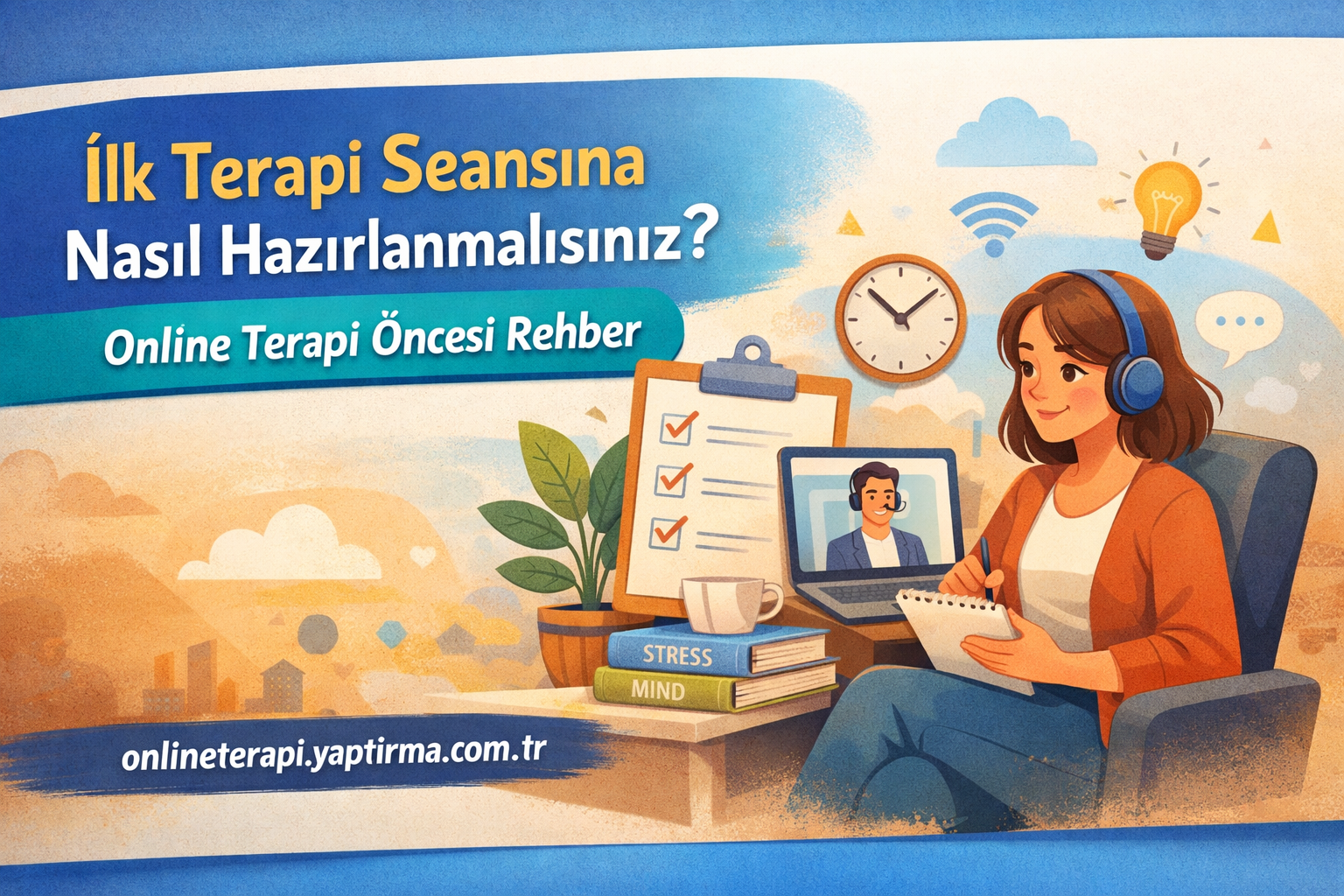 Read more about the article İlk Terapi Seansına Nasıl Hazırlanmalısınız? Online Terapi Öncesi Rehber