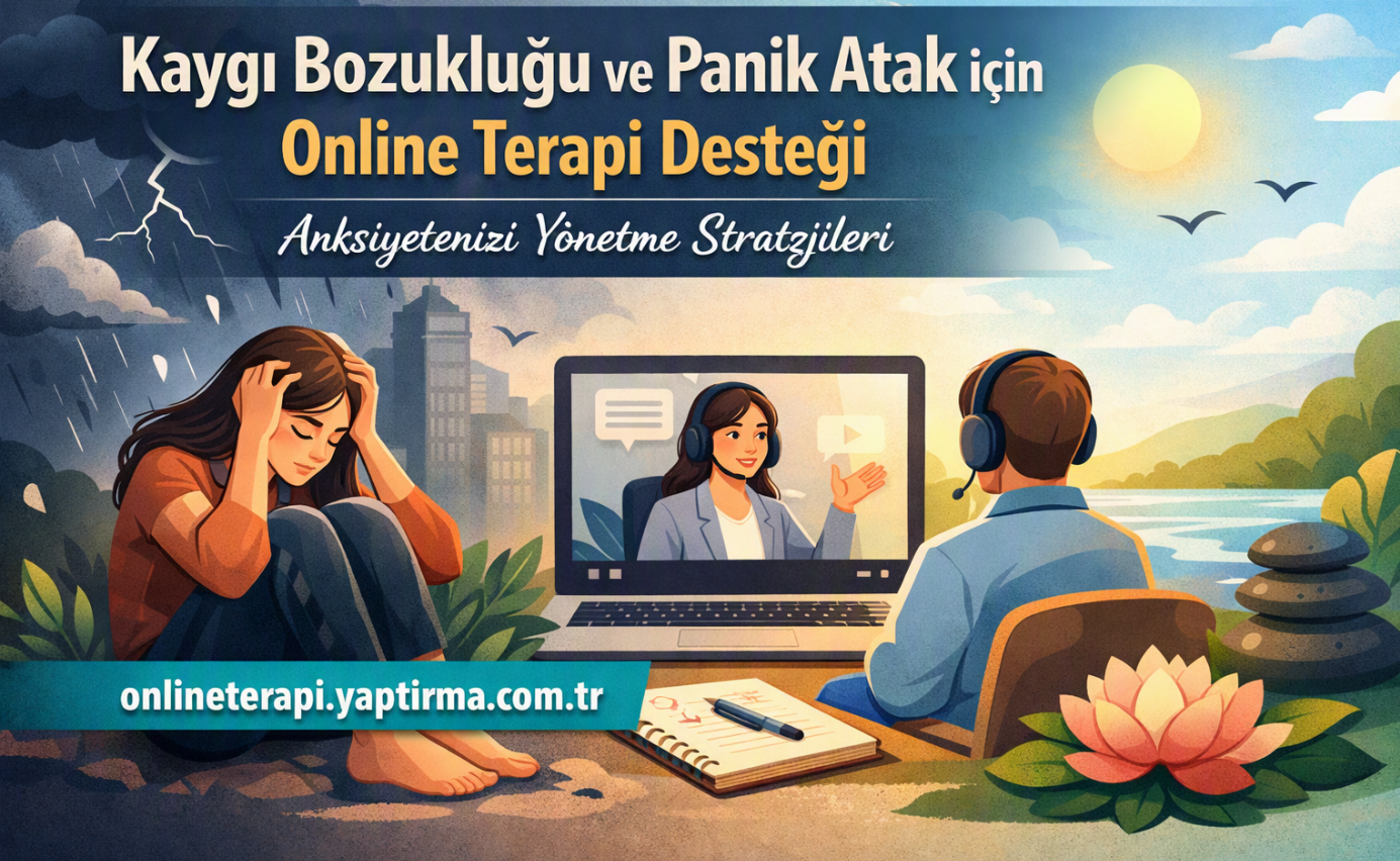 Read more about the article Kaygı Bozukluğu ve Panik Atak için Online Terapi Desteği: Anksiyetenizi Yönetme Stratejileri