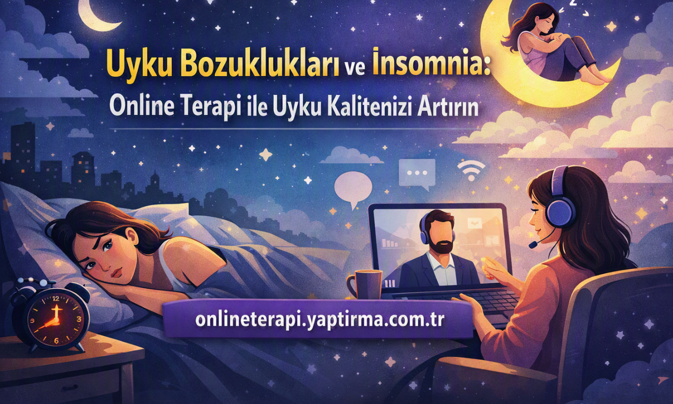 Read more about the article Uyku Bozuklukları ve İnsomnia: Online Terapi ile Uyku Kalitenizi Artırın