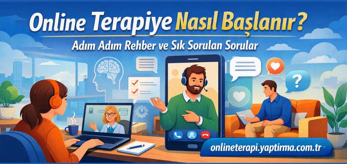 Read more about the article Online Terapiye Nasıl Başlanır? | Adım Adım Rehber ve Sık Sorulan Sorular